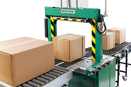 Signode has launched the SBM Series, a new generation of European-built strapping machines that is intended to offer customers higher productivity, simple operation combined with well proven technology and low cost of ownership