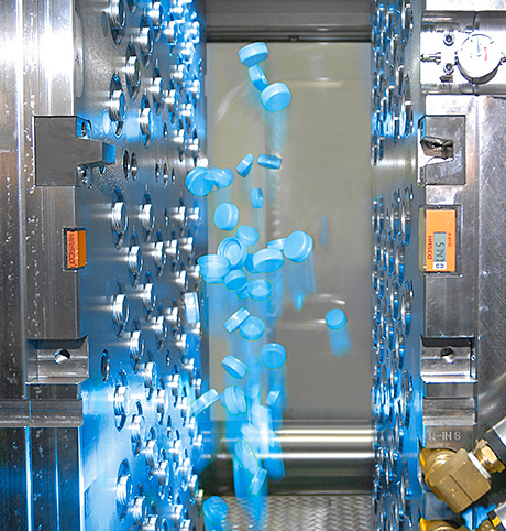 The El-Exis SP is capable of manufacturing 72 caps every 2.5 seconds