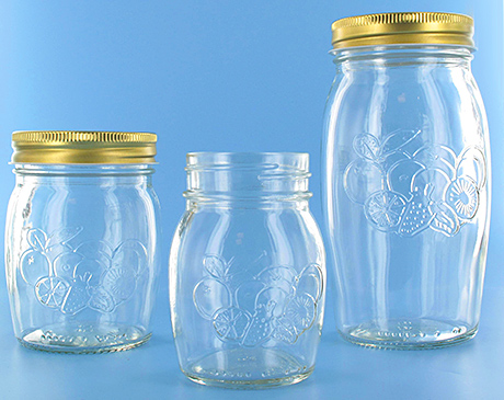 Embossed jars offer