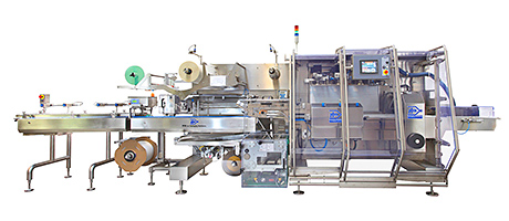 High speed flow wrapper