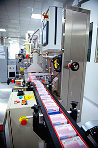 The PES software provides precise information on which products are in which boxes
