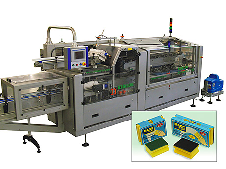 Sponge-sleeving equipment makes it easy to change sizes