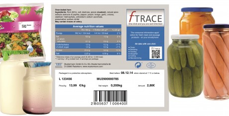 Software solution for nutritional value information