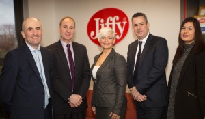 Colin Parker, Steve Moore, Fiona MacDougall, Richard Beesley and Holly Jackson.