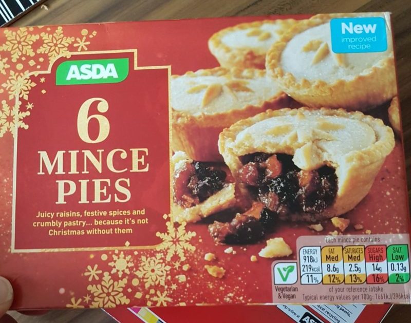 ASDA launches vegan-labelled mince pies
