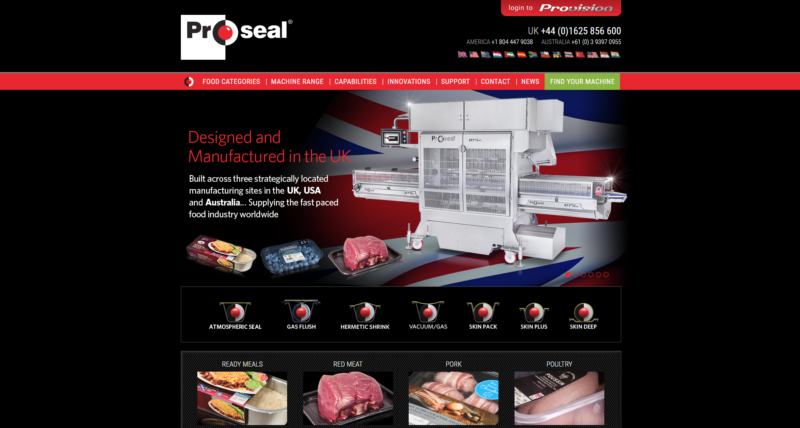 Fresh look for Proseal site