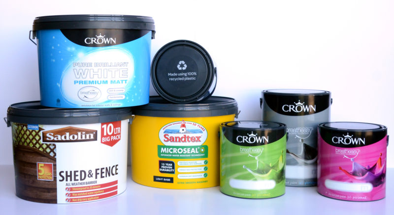 Paint firm takes Crown for 100% recycled containers