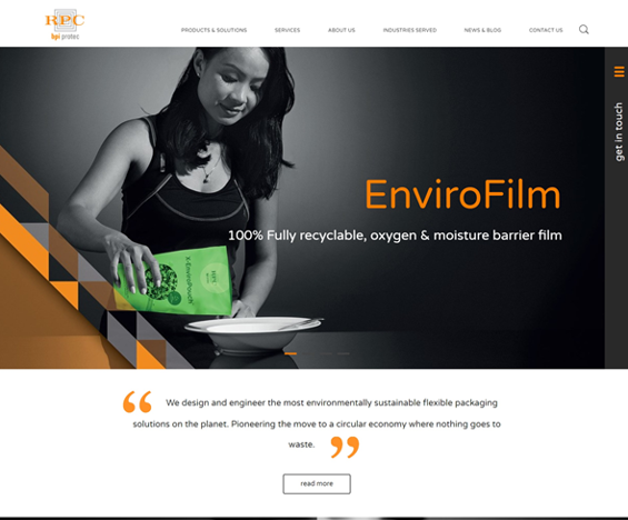 Sustainability high on the agenda of new website
