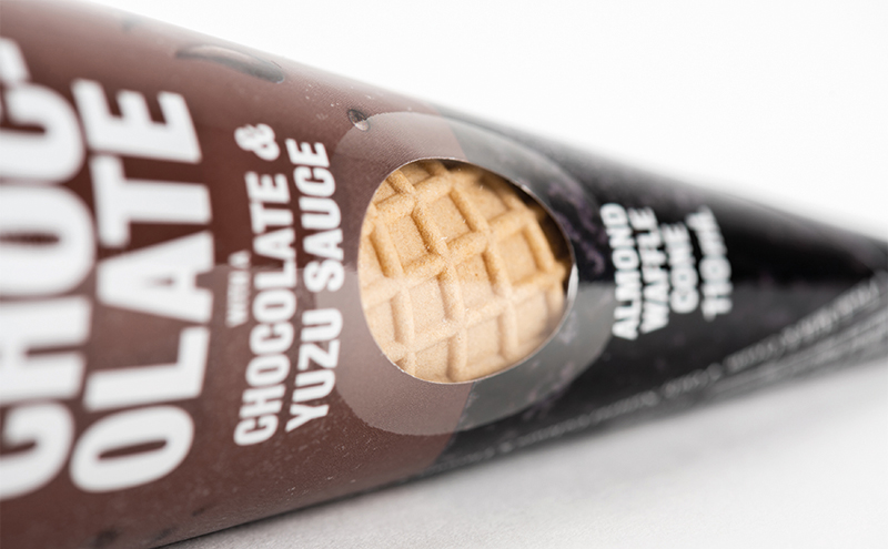 Ice cream cone has an ace up its sleeve