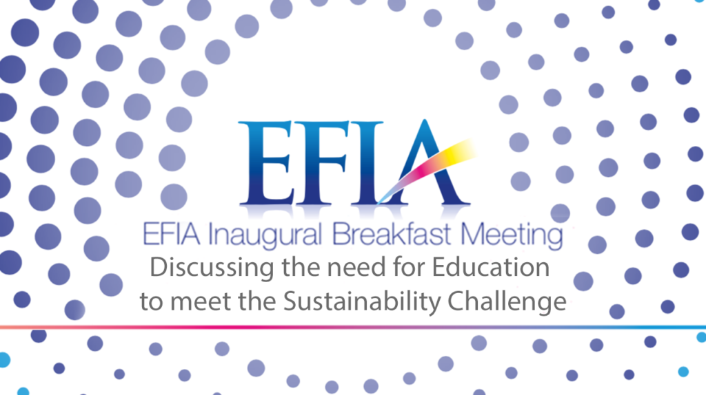 EFIA sustainability breakfast to focus on education challenges