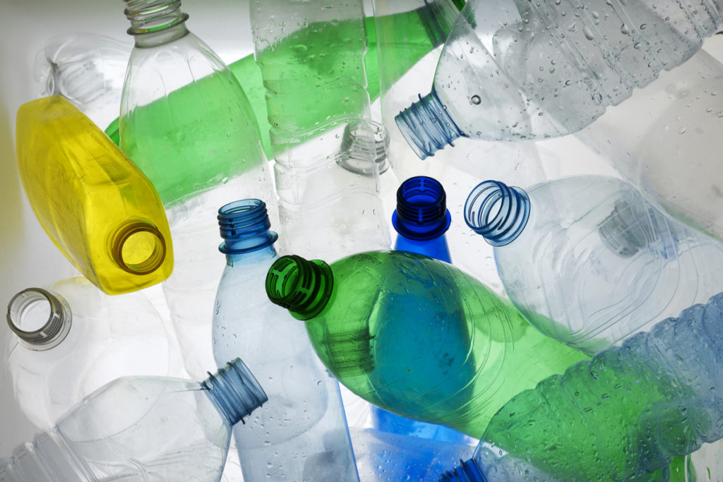 BPF to host more free webinars on key issues Backlit shot of various plastic bottles