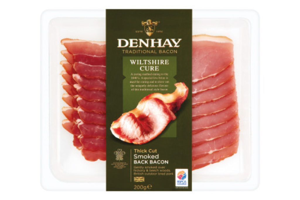 Bacon brand switches to recyclable pack packet of bacon
