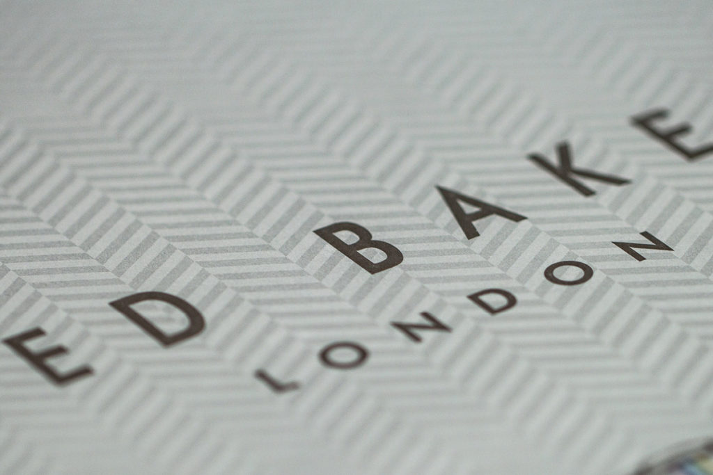 In line with offline methods delta-global-ted-baker-packaging