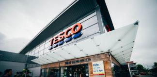 Tesco entrance