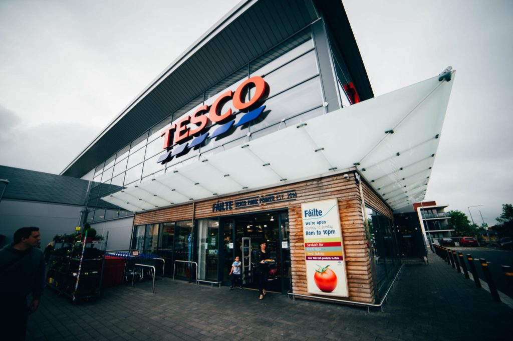 Tesco entrance