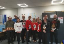 Yamato team partake in charity Christmas jumper event