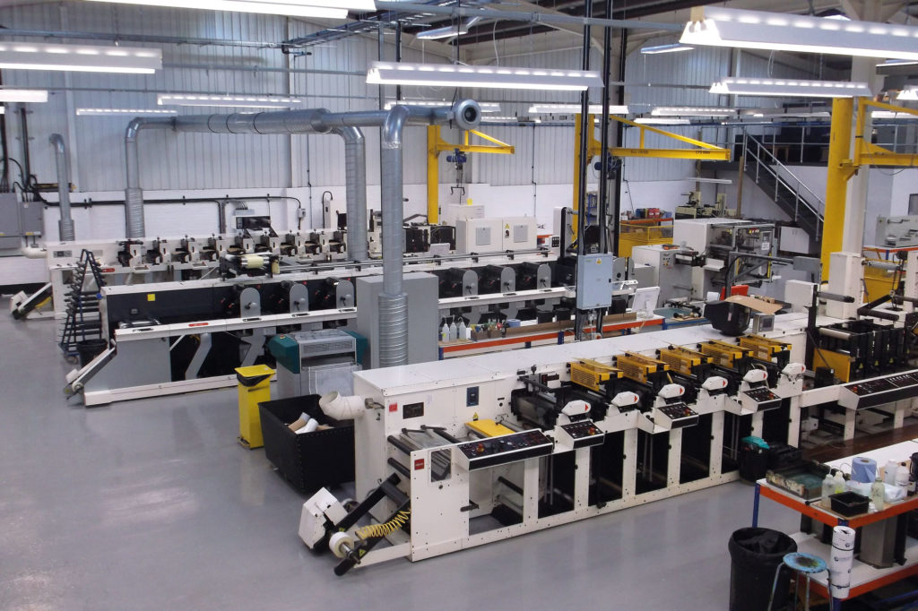 label printing factory