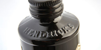 Hendricks gin bottle