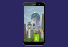 Augmented reality gaming technology used to encourage can recycling