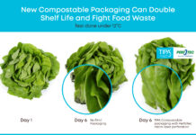 Compostable packs tipped to extend shelf-life of fresh produce