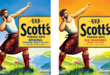 ‘Typical Scottish humour’ incorporated in new porridge packaging
