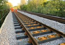 Network Rail installs sleepers made from recycled food packaging