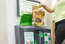 Recycling points trial underway for flexible pet food packaging