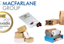 Macfarlane Group UK awarded gold rating from EcoVadis for sustainability