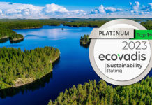 Metsä Board retains Platinum sustainability rating from EcoVadis