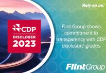 Flint Group shows commitment to transparency with CDP disclosure grades Flint Group CDP