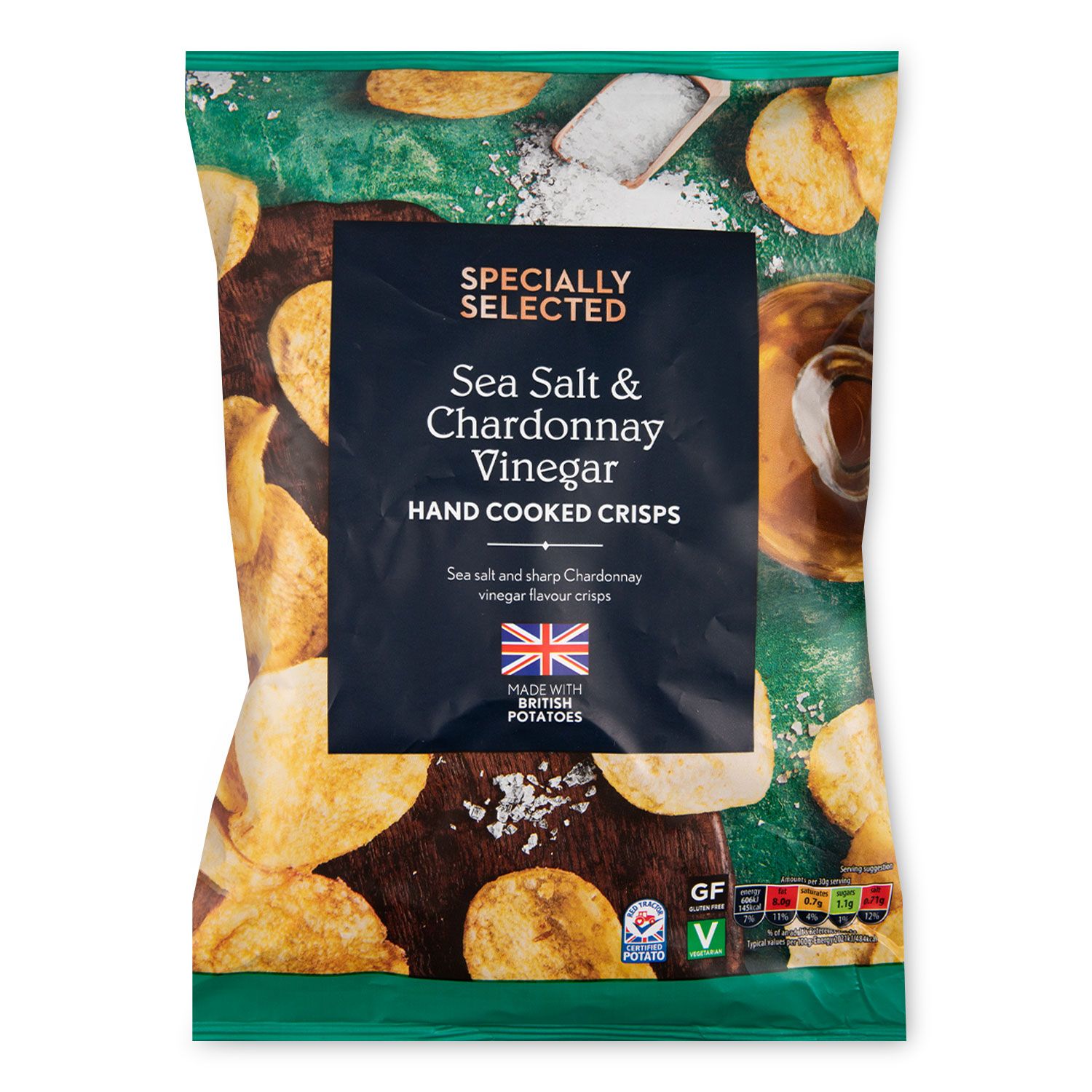 Aldi crisps packet