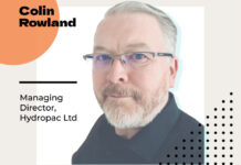 Colin Rowland returns to Hydropac as new MD Colin Rowland, Hydropac