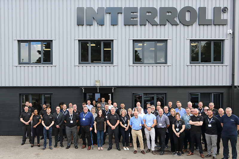 Interroll customer hub