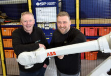 Dundee automation specialist marks 40 years of innovation Roy Henderson and Lee Nixon from SP Automation