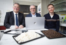 Mercel's Alastair Kennedy (COO); Dr Mark Dorris; and Dominic O’Rourke