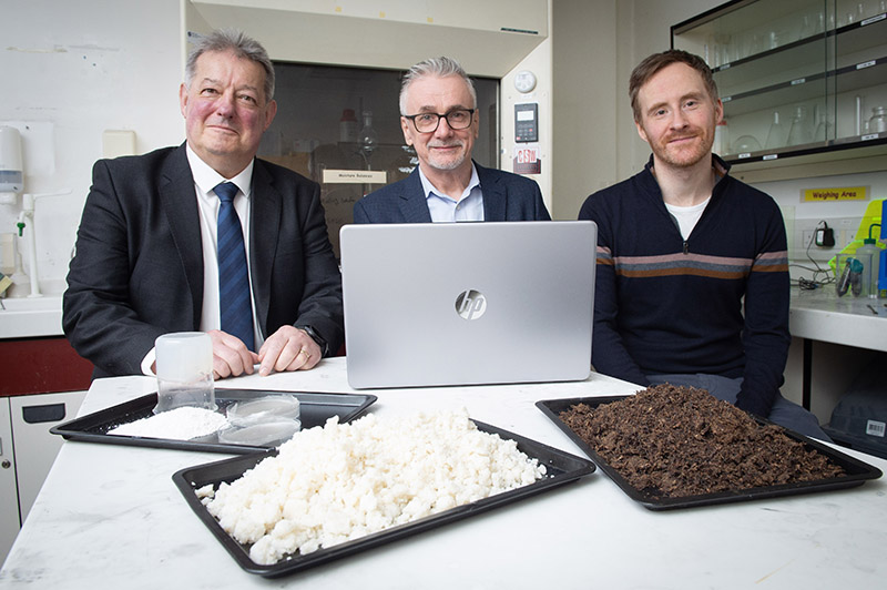 Alastair Kennedy (COO); Dr Mark Dorris; and Dominic O’Rourke