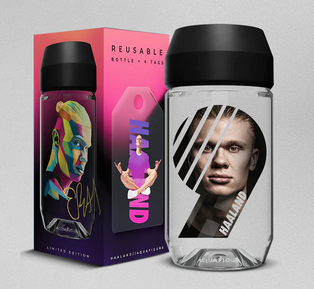 Aquafigure water bottle
