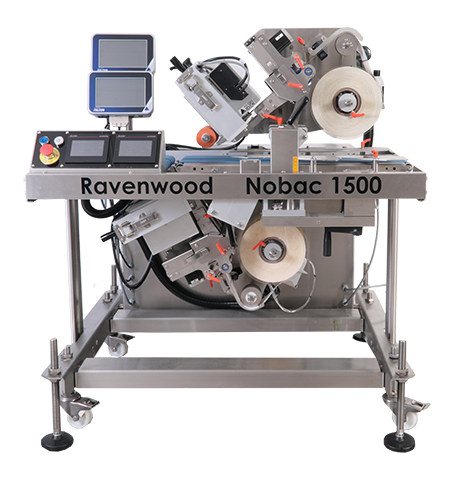Nobac 1500 linerless labelling machine