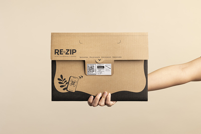 RE-ZIP Packaging - Reusable Boxes and Bags