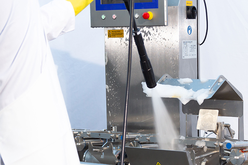 Checkweigher cleaning