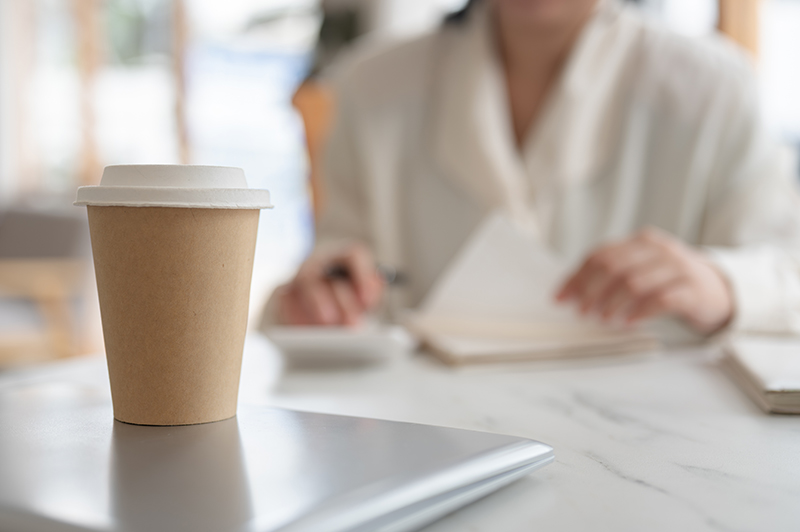 Shutterstock. Disposable cup