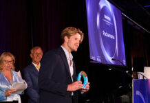 Flat wine bottle innovator scoops recycled content accolade Alex Adda