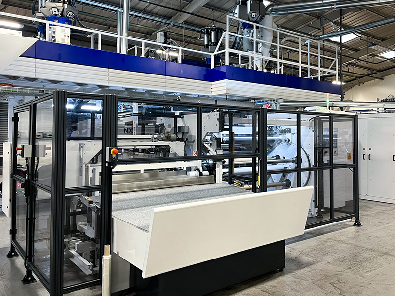 Coveris cast stretch extrusion line