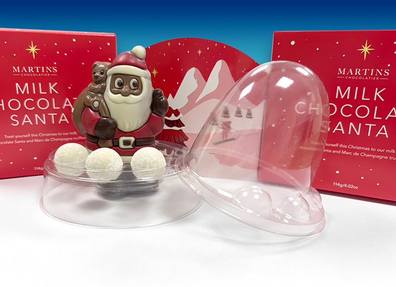 Macpac snow globe chocolate pack