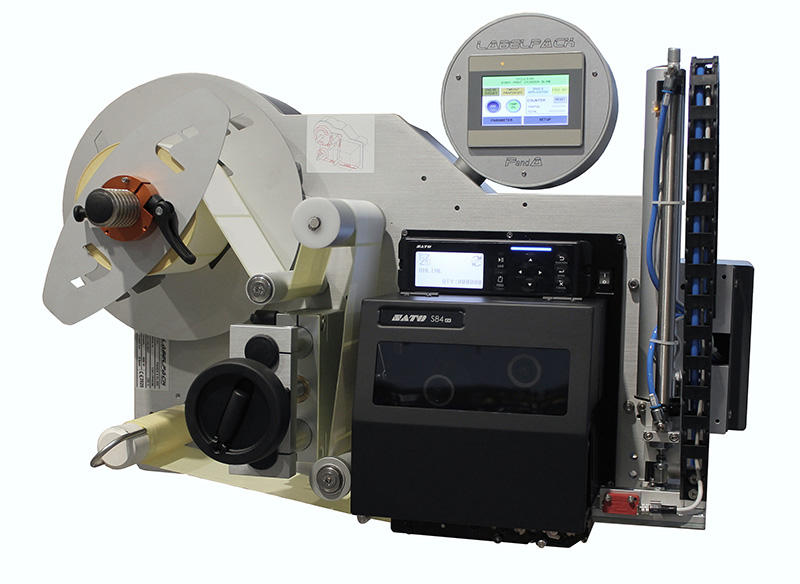 LabelPack Panda print and apply system