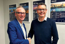 Paul Bates, UK & Global Accounts Sales Manager at Hybrid Software UK with Andrew Hewitson, Group CEO of Reproflex3
