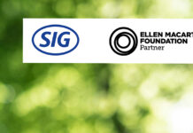 SIG and Ellen MacArthur Foundation team up to bolster circular packaging aims SIG and Ellen MacArthur Foundation partnership