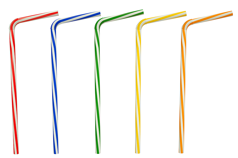 Shutterstock image of plastic straws