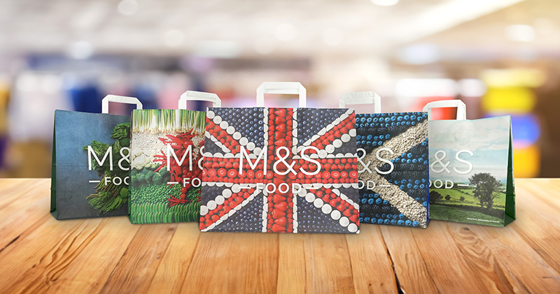 RePapaPac paper bag for M&S