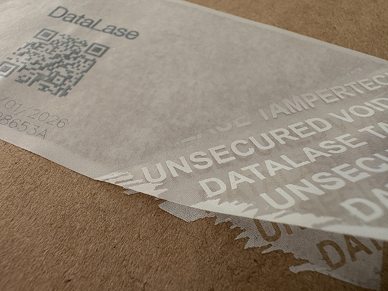 DataLase and TamperTech have joined forces to introduce a new innovation in tamper-evident tape technology